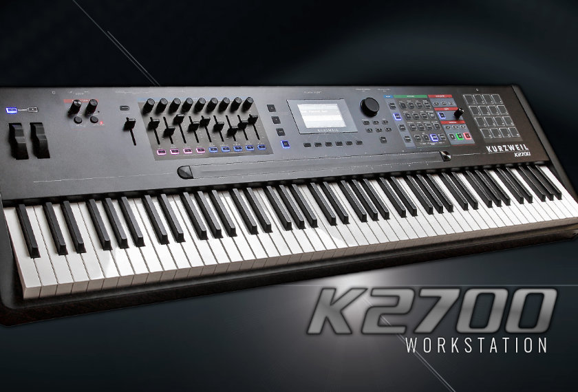 НОВИНКА - мощная рабочая станция KURZWEIL K2700 