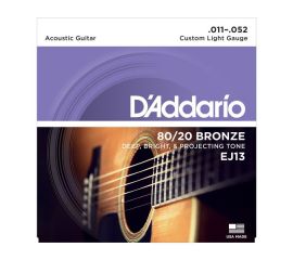 Купить D'addario EJ-13 Струны для акустической гитары (11-52)
