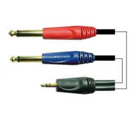 Купить Schulz Kabel GMS2 Кабель готовый 2mono jack*mini stereo jack 2m