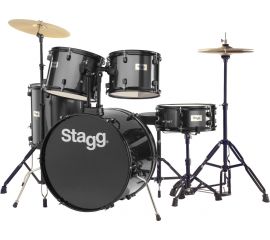 Купить Stagg TIM122B BK Ударная установка (комплект со стойками)