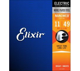 Купить Elixir 12102 Струны для электрогитары (11-49)