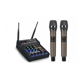 Купить Biema R2UHF Микшерный пульт с двумя радиомикрофонами