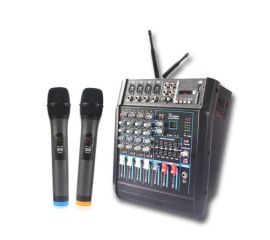 Купить Biema PH4 Микшерный пульт активный с двумя радиомикрофонами