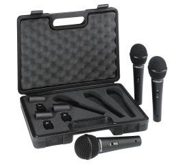 Купить Behringer XM1800S Комплект из 3-х ручных микрофонов