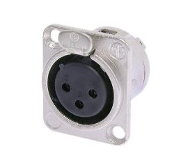 Купить Neutrik NC3FD-L-1 Разъем XLR мама панельный