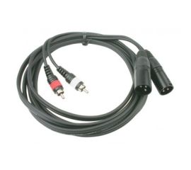 Купить Hilec CL26/3 Кабель 2 RCA-2 XLR male 3 м