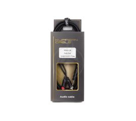 Купить KUPFERN KFAC213M Кабель 2 х RCA папа - mini Jack 1/8 стерео 3 м