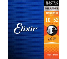 Купить Elixir 12077 Струны для электрогитары (10-52)