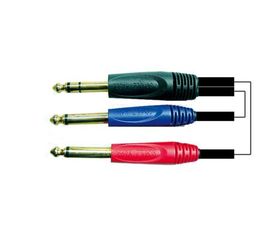 Купить Schulz Kabel GIS2 Кабель готовый 2mono jack*stereo jack 2m