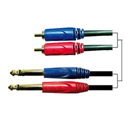 Купить Schulz Kabel GRCA15 Кабель 2 mono jack*2RCA