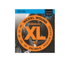 Купить D'addario EXL-160-5 Струны для бас-гитары (50-135)