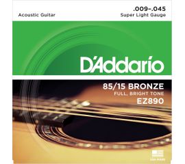 Купить D'addario EZ-890 Струны для акустической гитары (9-45)
