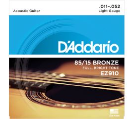 Купить D'addario EZ-910 Струны для акустической гитары (11-52)