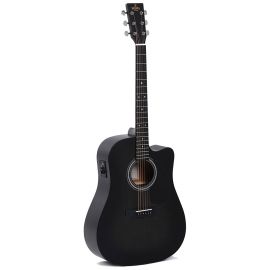 Купить SIGMA DMCE-BKB Гитара электро-акустическая