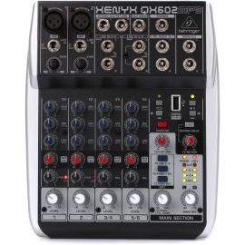Купить Behringer QX602MP3 Аналоговый микшерный пульт