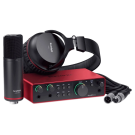 Купить Focusrite Scarlett 2i2 Studio 4th gen Звуковая карта в комплекте с микрофоном и наушниками