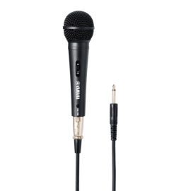 Купить Yamaha DM-105 BLACK Микрофон динамический вокально-речевой с выключателем и кабелем