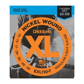Купить D'addario EXL-110-7 Струны для электрогитары