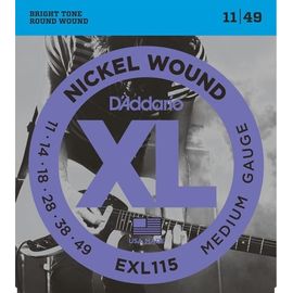 Купить D'addario EXL-115 Струны для электрогитары