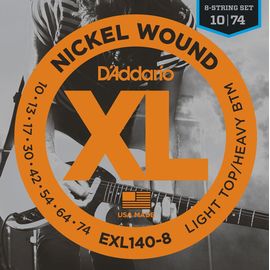 Купить D'addario EXL-140-8 Струны для электрогитары