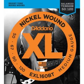 Купить D'addario EXL-160BT Струны для бас-гитары (50-120)