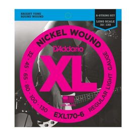 Купить D'addario EXL-170-6 Струны для бас-гитары (32-130)