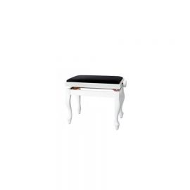 Купить Gewa 130340 Банкетка для фортепиано White matt / black seat Deluxe