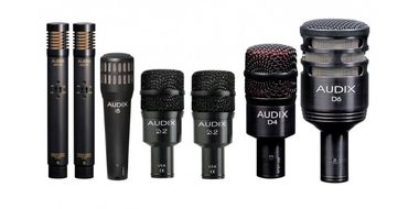 Микрофоны Audix - выбор барабанщиков