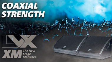 DB Technologies LVX XM12 и LVX XM15 – активные сценические мониторы с коаксиальными динамиками