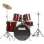 Купить Peace PRODIGY DP-109BK-22 Wine Red (10,12,14,16,22) Барабанная установка в комплекте cо стойками