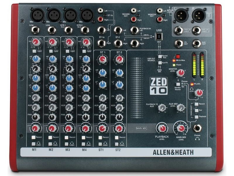 Купить Allen&Heath ZED1002 Микшерный пульт