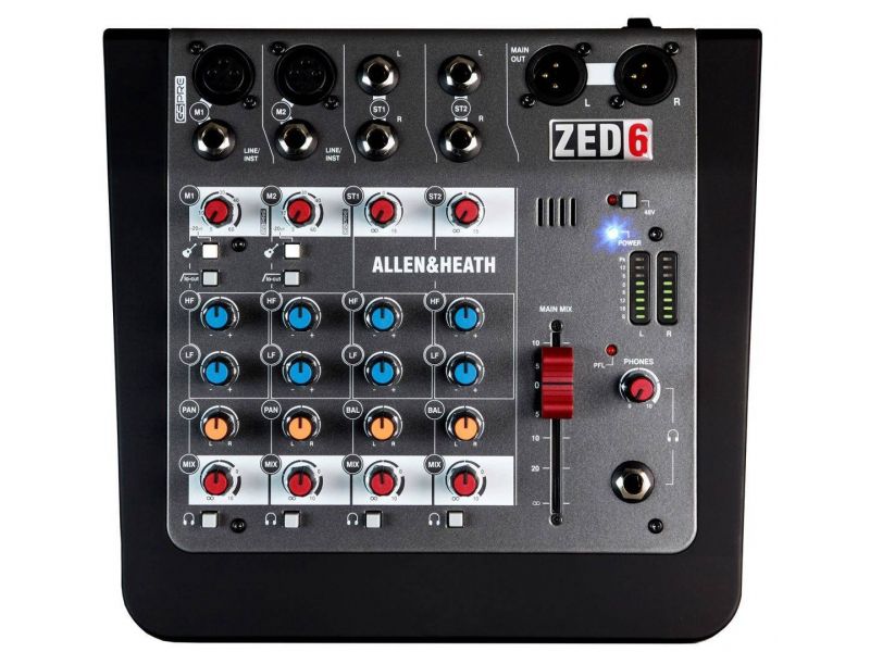 Купить Allen&Heath ZED6 Микшерный пульт
