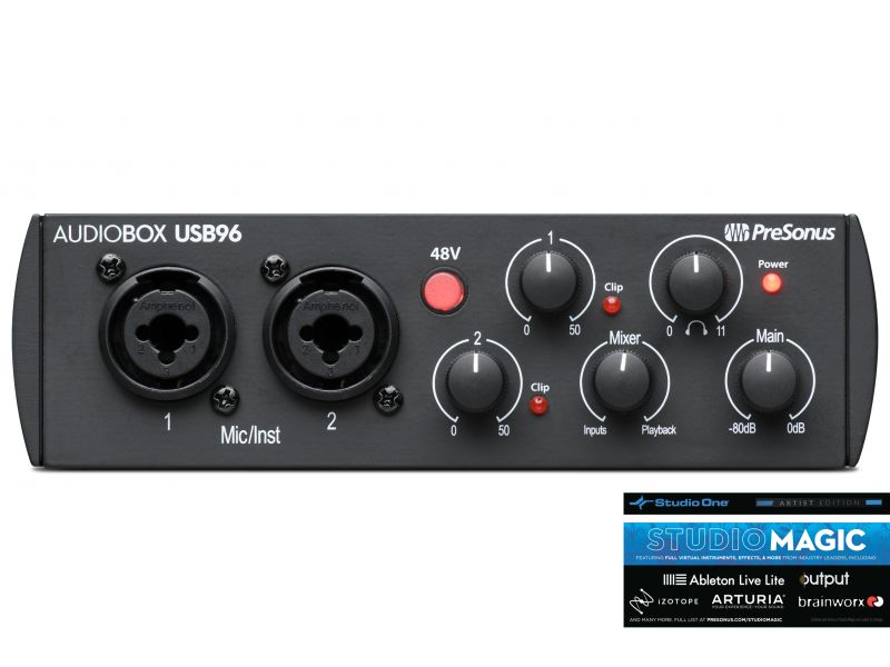 Купить PreSonus AudioBox USB96K 25TH Звуковая карта