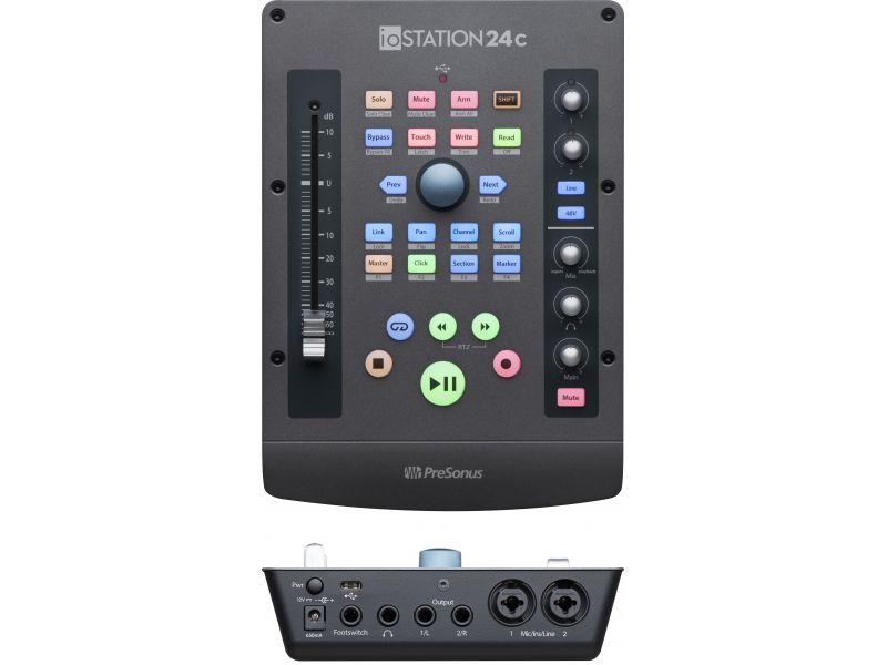 Купить PreSonus ioStation 24c USB-аудиоинтерфейс с контроллером