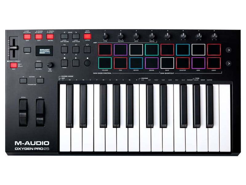 Купить M-Audio Oxygen Pro 25 контроллер USB/MIDI