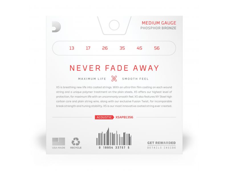 Купить D'addario XSAPB1356 Струны для акустической гитары (13-56)