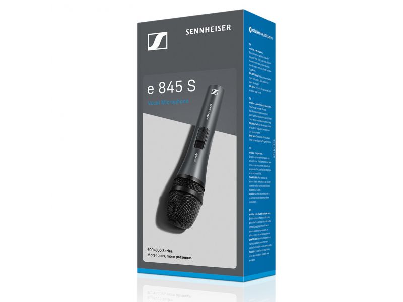 Купить Sennheiser E845-S Микрофон вокальный с кнопкой