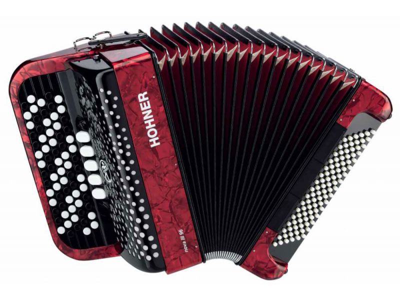 Купить Hohner NOVA III 96 B-System Баян  7/8, трехголосый