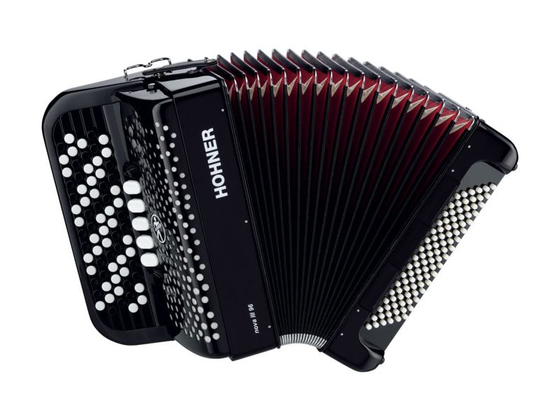 Купить Hohner NOVA III 96 B-System Баян  7/8, трехголосый