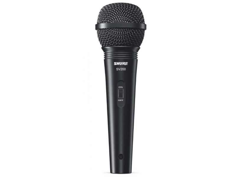 Купить Shure SV200-A Микрофон динамический вокальный с выключателем и кабелем