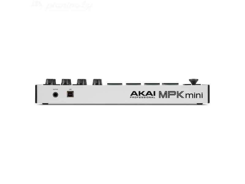 Купить Akai Pro MPK Mini White MK3 контроллер USB/MIDI