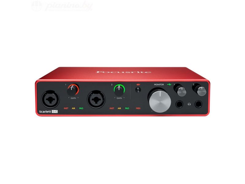 Купить Focusrite Scarlett 8i6 3rd gen аудиоинтерфейс USB
