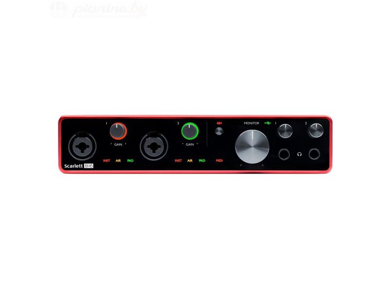Купить Focusrite Scarlett 8i6 3rd gen аудиоинтерфейс USB
