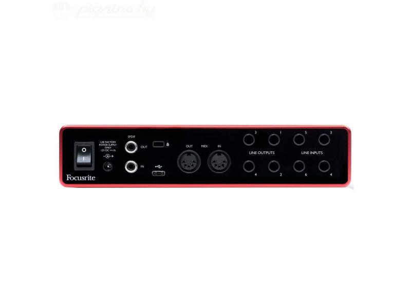 Купить Focusrite Scarlett 8i6 3rd gen аудиоинтерфейс USB