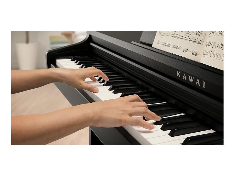 Купить Kawai KDP-75 Embossed Black Цифровое пианино (банкетка в комплекте)