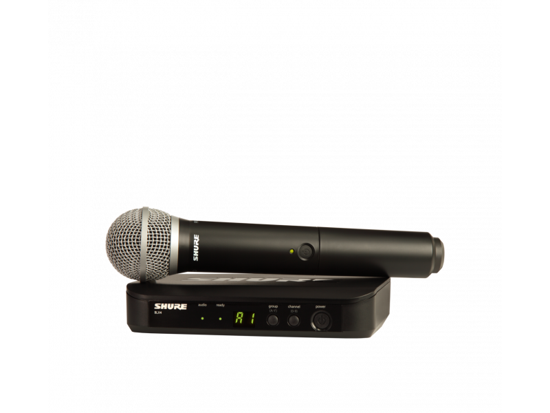 Купить Shure BLX24E/PG58 Радиосистема вокальная капсюлем микрофона PG58