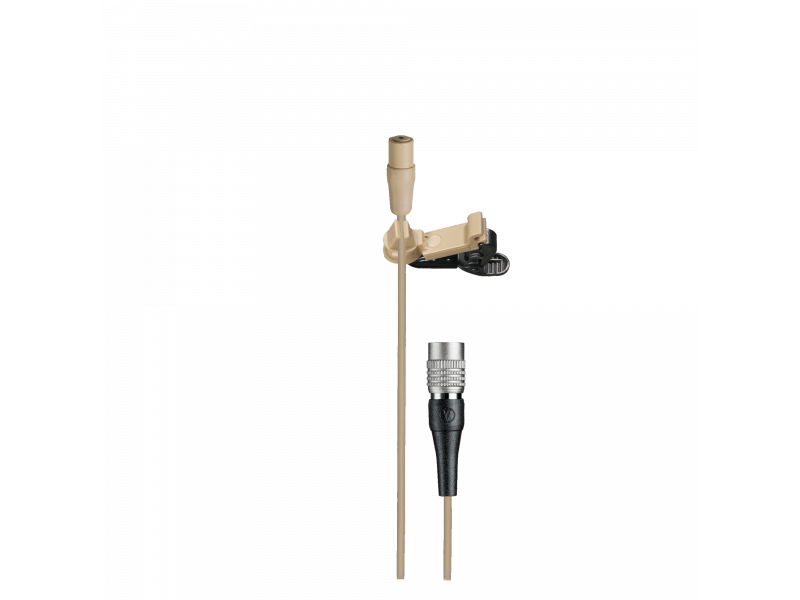 Купить AUDIO-TECHNICA AT899cW-ТН Микрофон петличный всенаправленный телесного цвета