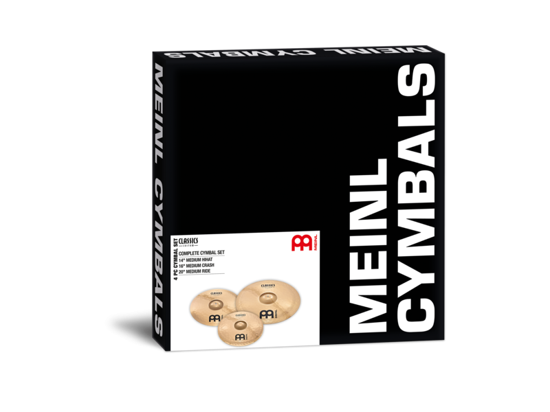 Купить Meinl CC141620 Комплект тарелок Classics Custom (14/ 16/20)