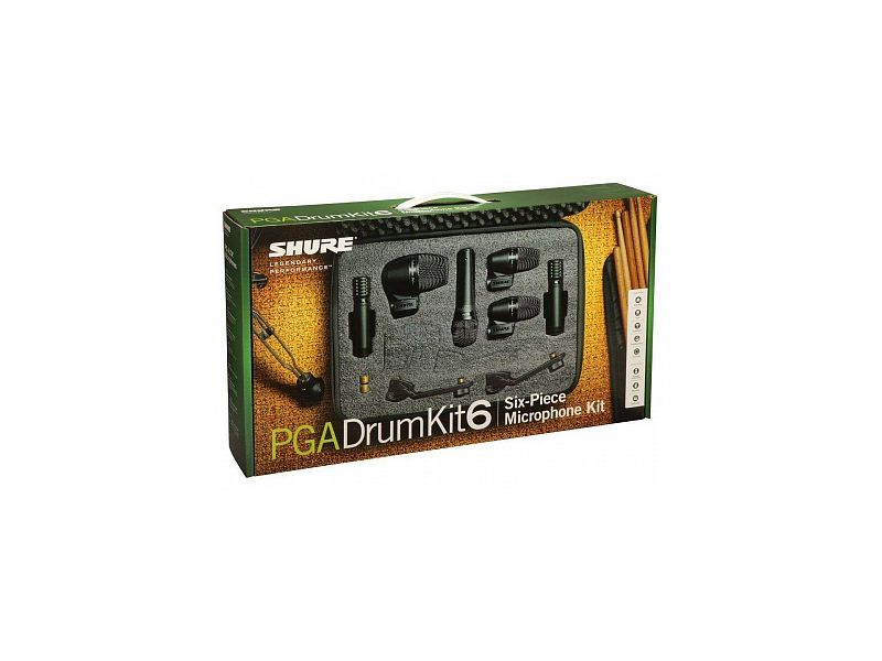 Купить Shure PGADRUMKIT6 Набор микрофонов для ударных