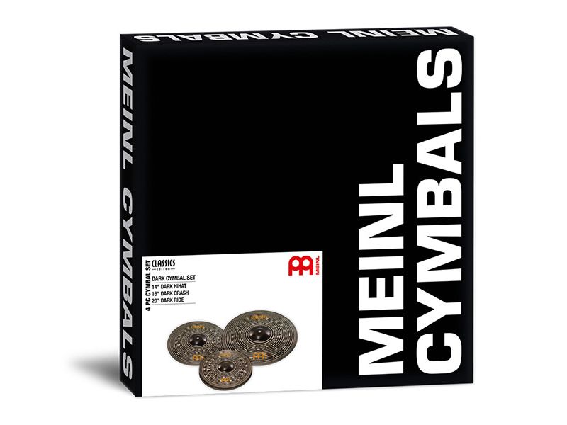 Купить Meinl CCD141620 Комплект тарелок Classics Custom Dark (14/ 16/20)